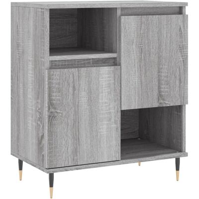 vidaXL 831186 Seitenbuffet in Grau Sonoma - Sideboard vidaXL 831186 Seitenbuffet in Grau Sonoma - Sideboard