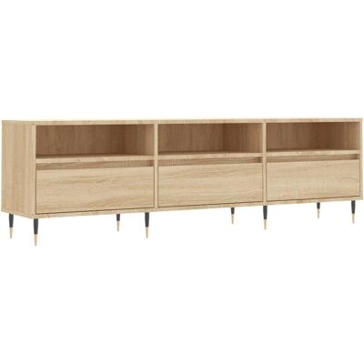 vidaXL Sonoma Eiche TV-Möbel - Mehrschicht Holz - 150x30x44,5cm vidaXL Sonoma Eiche TV-Möbel - Mehrschicht Holz - 150x30x44,5cm