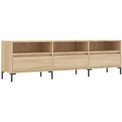 vidaXL Sonoma Eiken TV-kast - 150x30x44,5 cm - Engineered hout vidaXL Sonoma Eiken TV-kast - 150x30x44,5 cm - Engineered hout