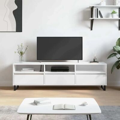 vidaXL Weißer Engineered Holz TV-Schrank - TV Board & Sideboard vidaXL Weißer Engineered Holz TV-Schrank - TV Board & Sideboard