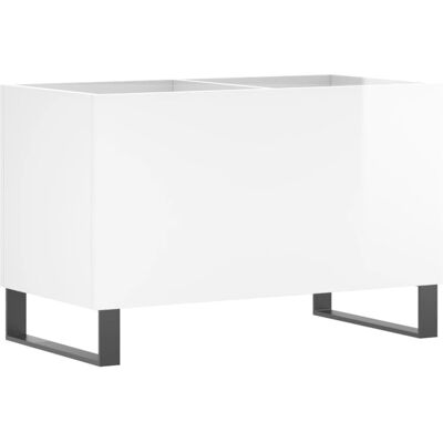 vidaXL Record Cabinet - Vinyl Record Storage - Hochglanz Weiß - Record Typ vidaXL Record Cabinet - Vinyl Record Storage - Hochglanz Weiß - Record Typ