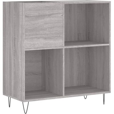 vidaXL Armoire à disques Sonoma Gris - Rangement pour disques - Étagère à vinyles - Publicité vidaXL Armoire à disques Sonoma Gris - Rangement pour disques - Étagère à vinyles - Publicité
