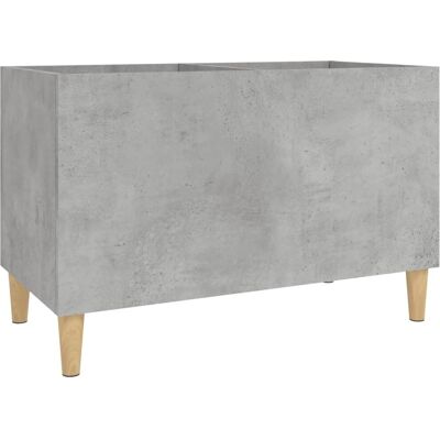 vidaXL Beton Grau Record Schrank - Vinyl Aufbewahrung Sideboard vidaXL Beton Grau Record Schrank - Vinyl Aufbewahrung Sideboard