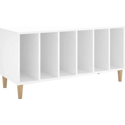 vidaXL Recordkast Wit - Vinylopslagkast - Plaattjesstandaard - Sideboard vidaXL Recordkast Wit - Vinylopslagkast - Plaattjesstandaard - Sideboard