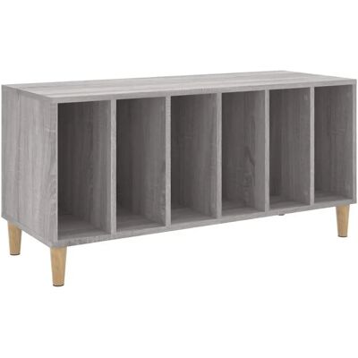 vidaXL Grå Sonoma Pladeskab - Vinyl- og pladespilleropbevaring - 100x38x48 cm vidaXL Grå Sonoma Pladeskab - Vinyl- og pladespilleropbevaring - 100x38x48 cm