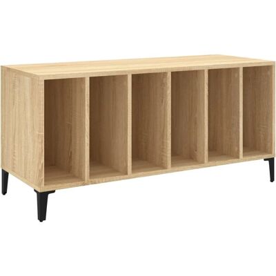vidaXL Sonoma tammi levykaappi - Vinylvarasto vidaXL Sonoma tammi levykaappi - Vinylvarasto