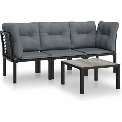 VidaXL Gartenset - 4-teiliges Rattanset VidaXL Gartenset - 4-teiliges Rattanset