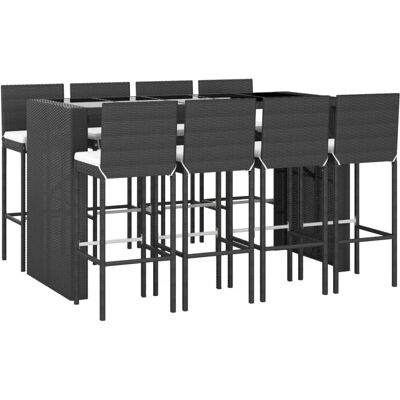 Maisonchic Modernes Gartenset - 9 Teile mit Kissen Maisonchic Modernes Gartenset - 9 Teile mit Kissen