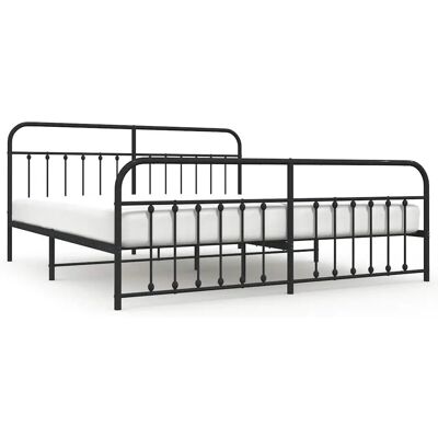 vidaXL Metallbettgestell mit Kopf- und Fußteil - Schlafzimmer vidaXL Metallbettgestell mit Kopf- und Fußteil - Schlafzimmer