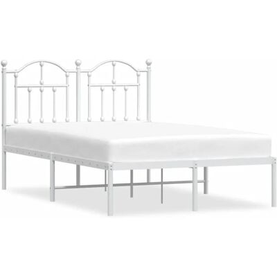 vidaXL 353486 Bed Frame - Metalen Bed Frame met hoofdbord vidaXL 353486 Bed Frame - Metalen Bed Frame met hoofdbord