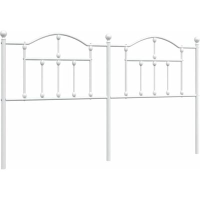 vidaXL Weiß 180 cm Metall-Kopfteil - Kopfteil vidaXL Weiß 180 cm Metall-Kopfteil - Kopfteil