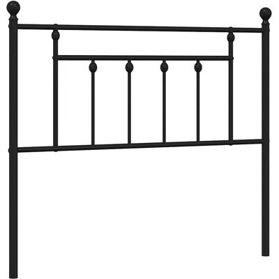 vidaXL Metallinen sängynpääty 100 cm - Lisävaruste vidaXL Metallinen sängynpääty 100 cm - Lisävaruste