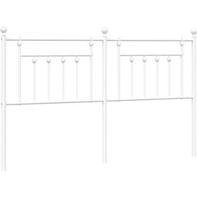 vidaXL Wit 160 cm hoofdbord - Hoofdbord vidaXL Wit 160 cm hoofdbord - Hoofdbord