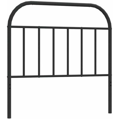 vidaXL Metallkopfteil Schwarz 100 cm - Kopfteil vidaXL Metallkopfteil Schwarz 100 cm - Kopfteil