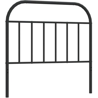 vidaXL 353665 Schwarzes Kopfteil - Kopfteil für Bett 107 cm vidaXL 353665 Schwarzes Kopfteil - Kopfteil für Bett 107 cm