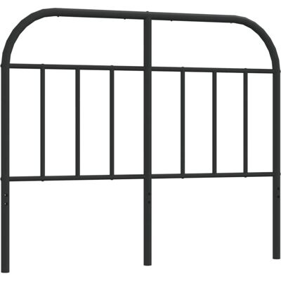 vidaXL Metallkopfhauptbett Schwarz 120 cm - Kopfende vidaXL Metallkopfhauptbett Schwarz 120 cm - Kopfende