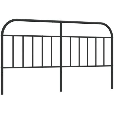 vidaXL Kopfteil Schwarz - Kopf- und Fußteil für 160 cm Bett vidaXL Kopfteil Schwarz - Kopf- und Fußteil für 160 cm Bett