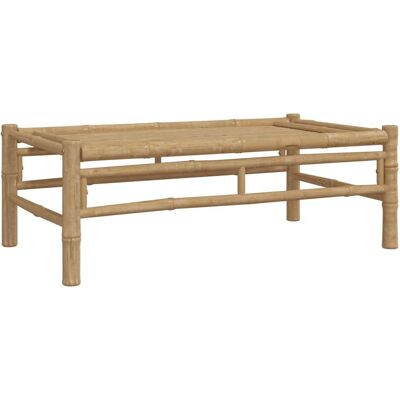 vidaXL Gartenbank Bambus - Natürliche Oberfläche - Max 110 kg vidaXL Gartenbank Bambus - Natürliche Oberfläche - Max 110 kg