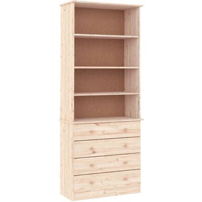 vidaXL ALTA 77x35x186,5cm Étagère en pin massif - Étagère - Publicité vidaXL ALTA 77x35x186,5cm Étagère en pin massif - Étagère - Publicité