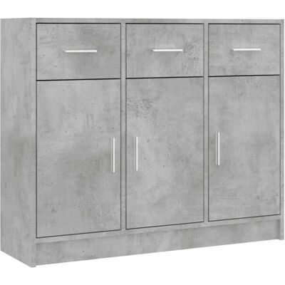 vidaXL Beton Grau Sideboard - Stauraum & Highboard vidaXL Beton Grau Sideboard - Stauraum & Highboard