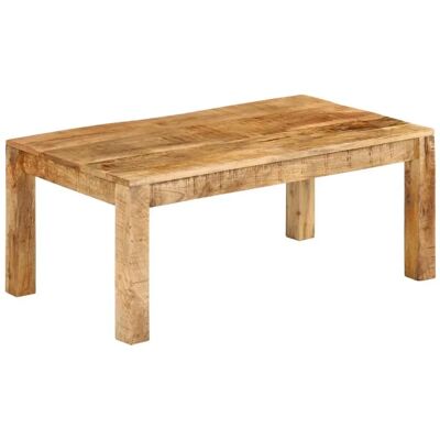 vidaXL Couchtisch Massives Mango Holz 100x55x40 cm - Rustikaler Vintage Stil vidaXL Couchtisch Massives Mango Holz 100x55x40 cm - Rustikaler Vintage Stil