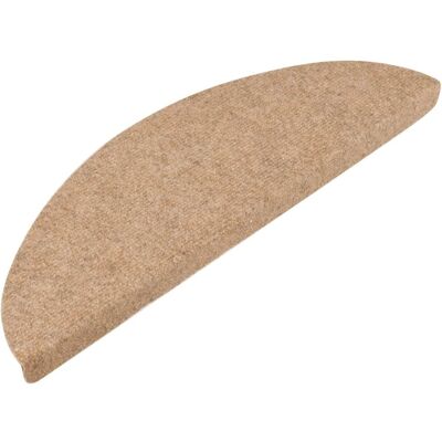 Tapis d'escalier autocollants beige vidaXL - Protection & Décoration Tapis d'escalier autocollants beige vidaXL - Protection & Décoration