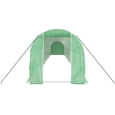 Serre vidaXL 14x2x2 m Structure en acier - Serre Serre vidaXL 14x2x2 m Structure en acier - Serre