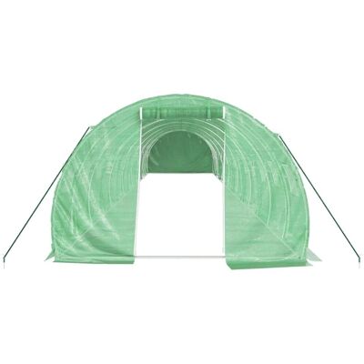 Serre en acier vidaXL 14x3x2 m - Serre Serre en acier vidaXL 14x3x2 m - Serre