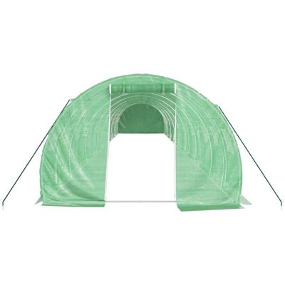 Serre en acier vidaXL 16x3x2 m - Serre Serre en acier vidaXL 16x3x2 m - Serre