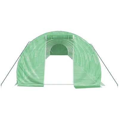 vidaXL Greenhouse Steel Frame 18x3x2m vidaXL Greenhouse Steel Frame 18x3x2m