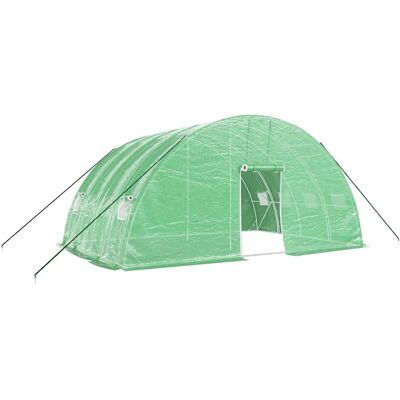 Serre en acier 6 x 4 x 2,85 m - Greenhouse Serre en acier 6 x 4 x 2,85 m - Greenhouse