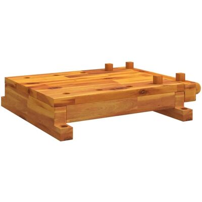 vidaXL Banc d'atelier - Bois d'acacia massif - Surface stable - Avec étau d'extrémité - Publicité vidaXL Banc d'atelier - Bois d'acacia massif - Surface stable - Avec étau d'extrémité - Publicité