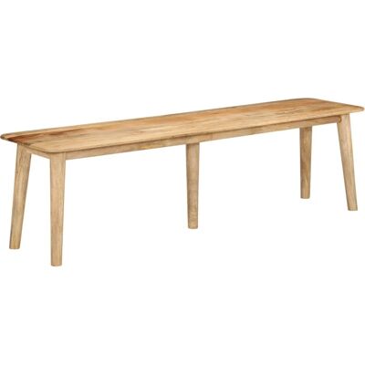 vidaXL Binnenbank - Massief Mango Hout - 160x40x45 cm vidaXL Binnenbank - Massief Mango Hout - 160x40x45 cm