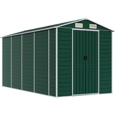 vidaXL Gartenhaus 191x385x198 cm Verzinkter Stahl - Gartenhaus vidaXL Gartenhaus 191x385x198 cm Verzinkter Stahl - Gartenhaus