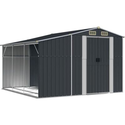 Abri de jardin en acier galvanisé vidaXL - Rangement extérieur - Publicité Abri de jardin en acier galvanisé vidaXL - Rangement extérieur - Publicité