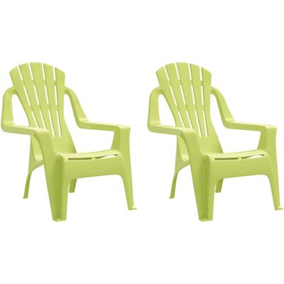 vidaXL 364740 Gartensessel Grün - Kindermöbel für Terrasse vidaXL 364740 Gartensessel Grün - Kindermöbel für Terrasse
