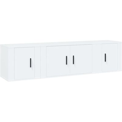 vidaXL Wandmontierter TV-Schrank - Modernes Aufbewahrungssystem vidaXL Wandmontierter TV-Schrank - Modernes Aufbewahrungssystem