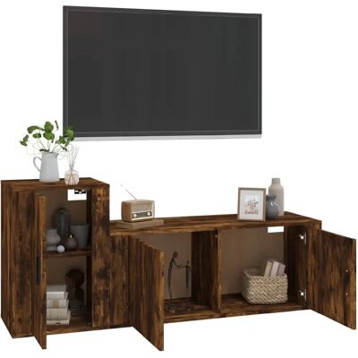 Maison Chic - Set TV da Parete con 2 Unità - Design Classico Moderno Maison Chic - Set TV da Parete con 2 Unità - Design Classico Moderno