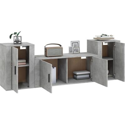 Maisonchic 3-Piece Wall-Mount TV Set - TV Furniture Maisonchic 3-Piece Wall-Mount TV Set - TV Furniture