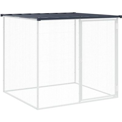 vidaXL Kyllingehus med Tag - 103x98x90 cm Galvaniseret stål vidaXL Kyllingehus med Tag - 103x98x90 cm Galvaniseret stål