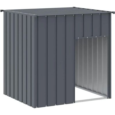 vidaXL domek dla psa z dachem - Trwała stalowa buda ocynkowana 110x103x109 cm vidaXL domek dla psa z dachem - Trwała stalowa buda ocynkowana 110x103x109 cm