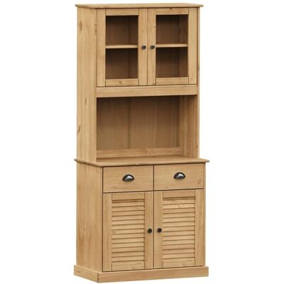 vidaXL VIGO 78x40x175 cm Hochschrank - Sideboard aus massivem Holz vidaXL VIGO 78x40x175 cm Hochschrank - Sideboard aus massivem Holz
