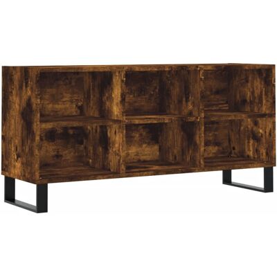 vidaXL 827001 Rookeiken TV Kast - TV Opbergruimte vidaXL 827001 Rookeiken TV Kast - TV Opbergruimte