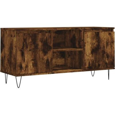 vidaXL TV-Schrank 104x35x50 cm Räucher Eiche - Medienmöbel vidaXL TV-Schrank 104x35x50 cm Räucher Eiche - Medienmöbel