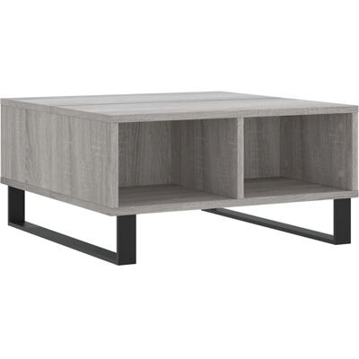 vidaXL 827050 Table Basse Grise Sonoma - Table de café - Publicité vidaXL 827050 Table Basse Grise Sonoma - Table de café - Publicité