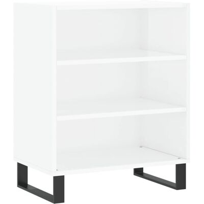 vidaXL Valkoinen Korkea Kiilto 57x35x70cm Komposiittipuu - Sideboard vidaXL Valkoinen Korkea Kiilto 57x35x70cm Komposiittipuu - Sideboard