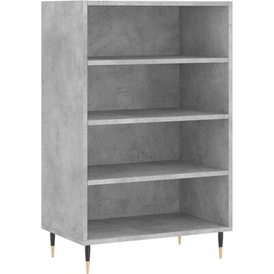 vidaXL 827224 Betongrijs Dressoir - Kast vidaXL 827224 Betongrijs Dressoir - Kast