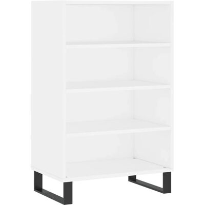 vidaXL 827236 Weißer Highboard - Stauraum-Sideboard vidaXL 827236 Weißer Highboard - Stauraum-Sideboard