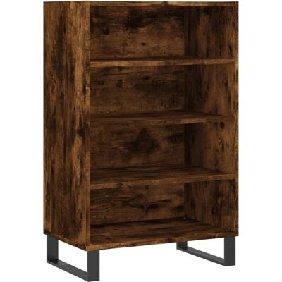 vidaXL 827241 Smoked Oak Highboard - Wohnzimmer Schrank vidaXL 827241 Smoked Oak Highboard - Wohnzimmer Schrank