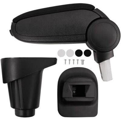 Fiat 500L 2012 vidaXL Support d'bras - Noir, 14x35x37-53cm - Accessoire Intérieur Voiture - Publicité Fiat 500L 2012 vidaXL Support d'bras - Noir, 14x35x37-53cm - Accessoire Intérieur Voiture - Publicité